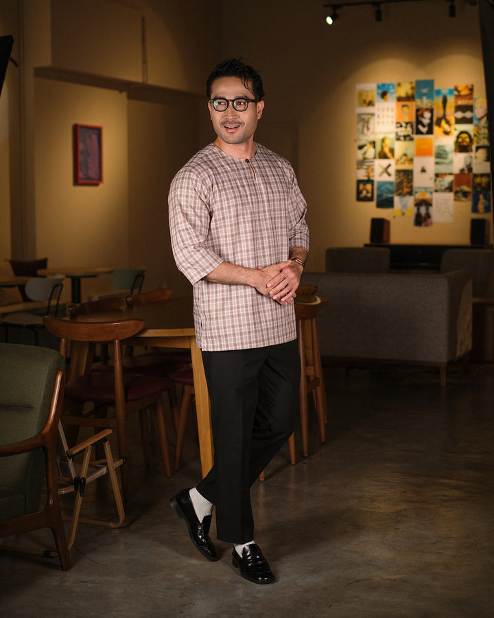 Kurta Patih Dam - Brown
