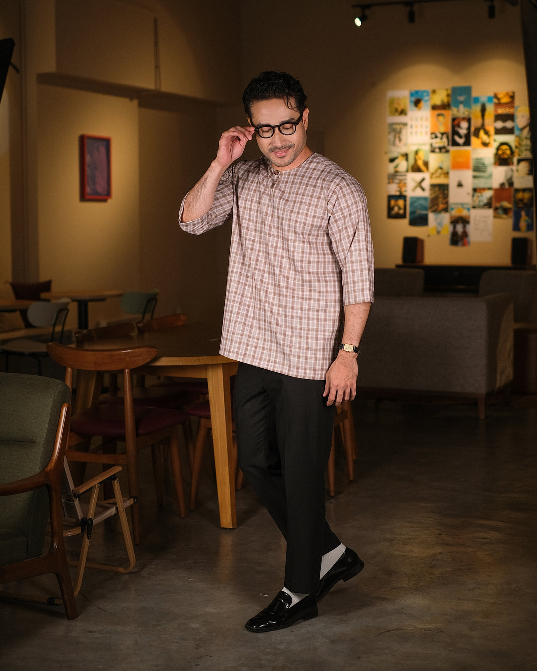 Kurta Patih Dam - Brown