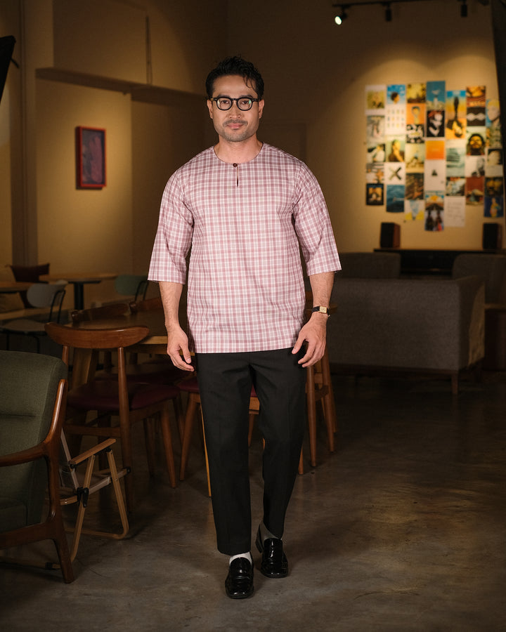 Kurta Patih Dam - Dusty Pink