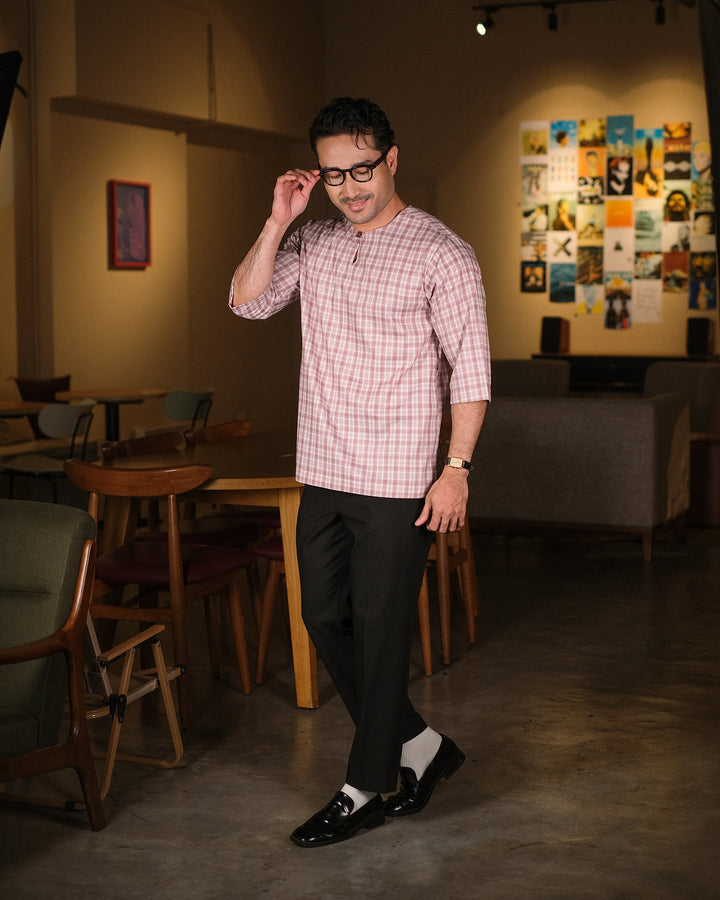 Kurta Patih Dam - Dusty Pink