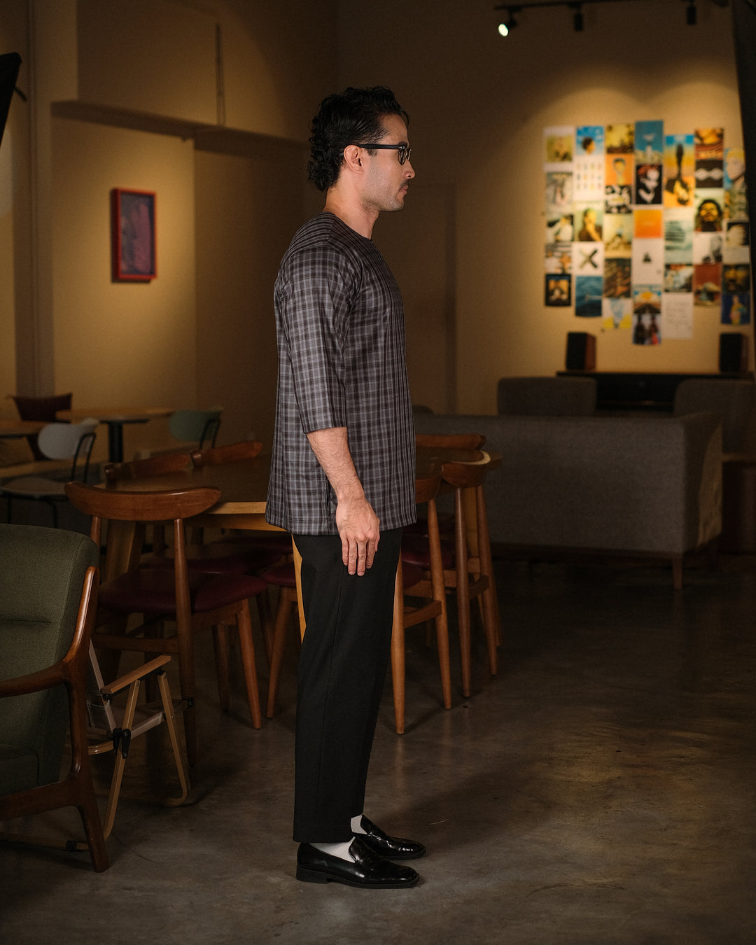 Kurta Patih Dam - Dark Grey