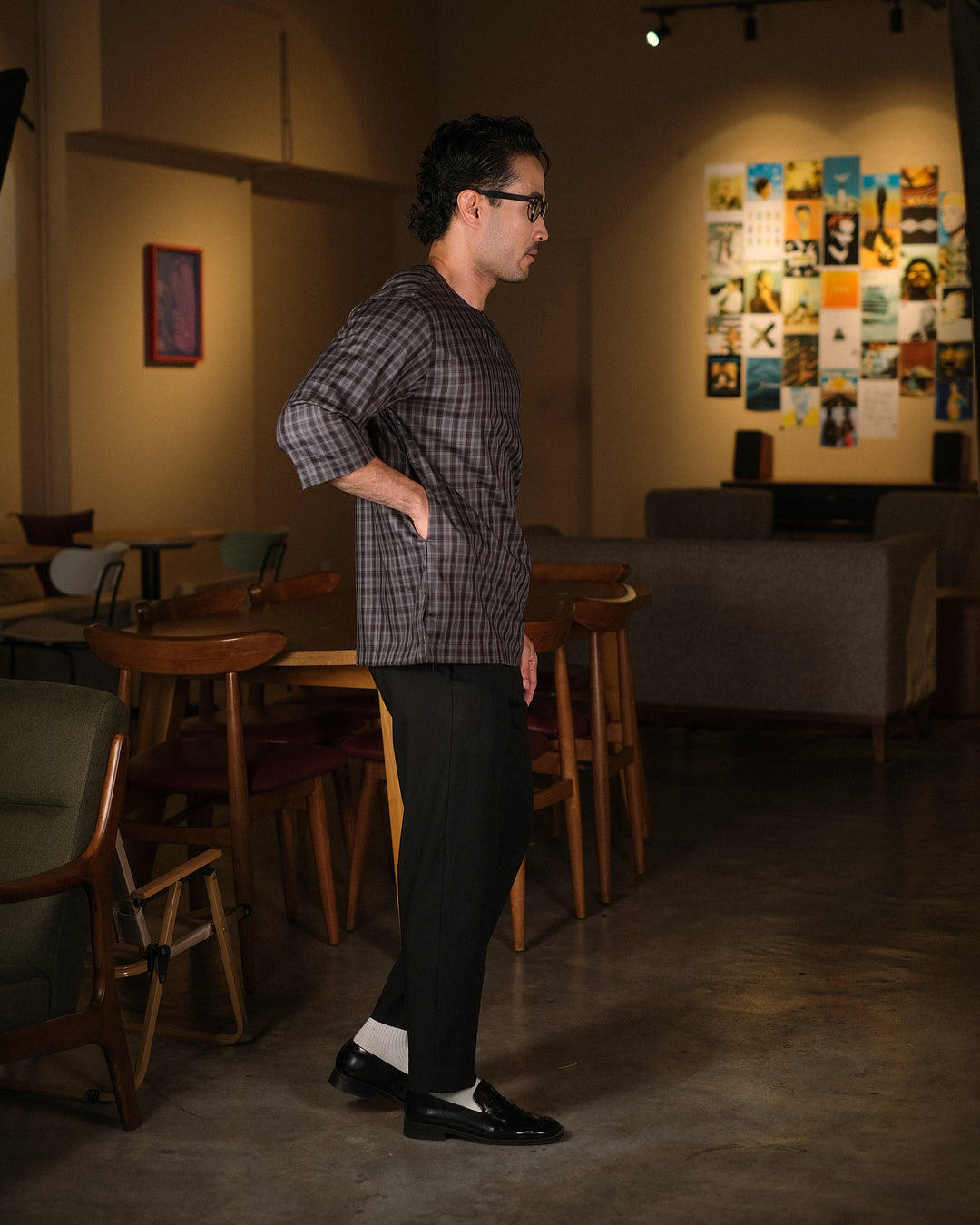 Kurta Patih Dam - Dark Grey