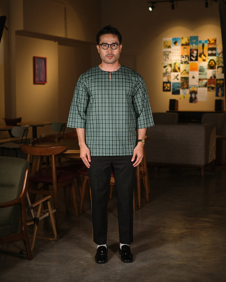 Kurta Patih Dam - Emerald Green
