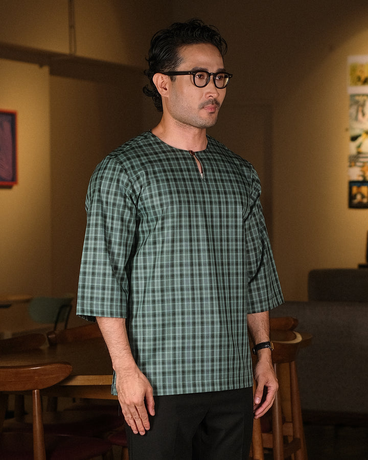 Kurta Patih Dam - Emerald Green