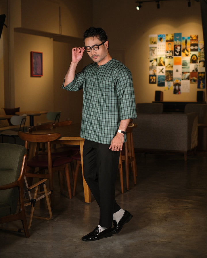 Kurta Patih Dam - Emerald Green