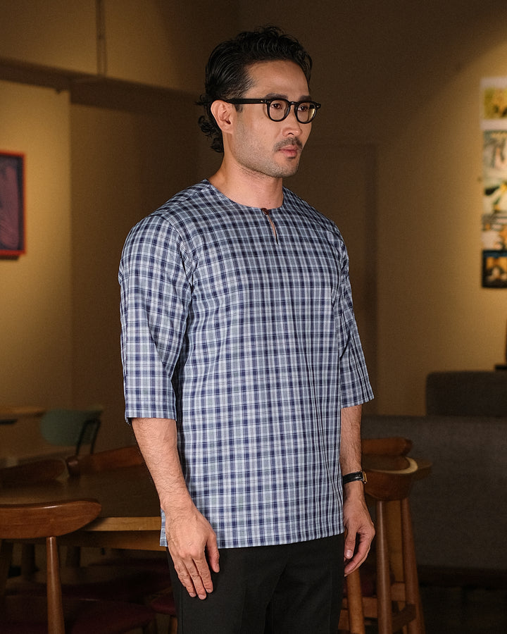 Kurta Patih Dam - Navy Blue