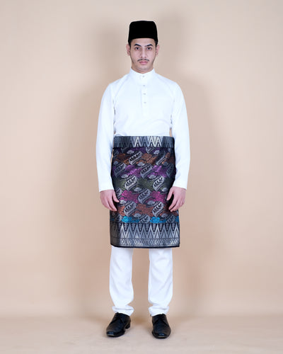 Songket Instant - Black Silver (SI 34)