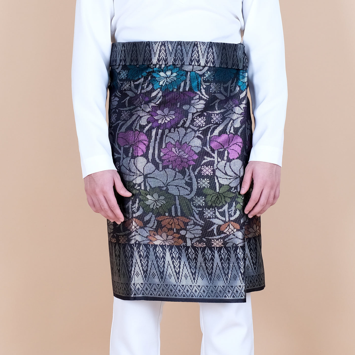 Songket Instant - Black Silver (SI 35)