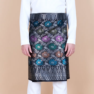 Songket Instant - Black Silver (SI 38)