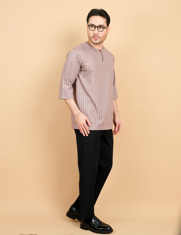 Kurta Patih Jalur - Brown