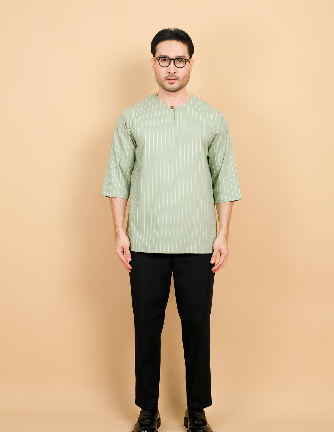 Kurta Patih Jalur - Dusty Green