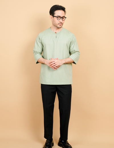 Kurta Patih Jalur - Dusty Green