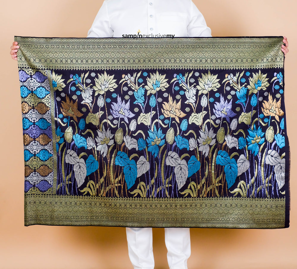 Davinci 22 - Dark Blue gold & Mix colour (2.5m) - SampinExclusiveMy
