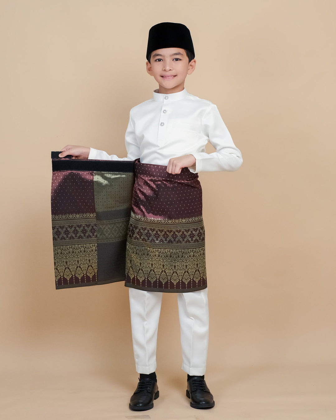 Titah instant Sampin kids - Maroon & Gold