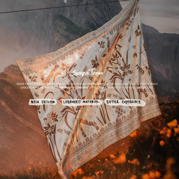 Nirmala Instant Sampin Adult - Offwhite & Brown