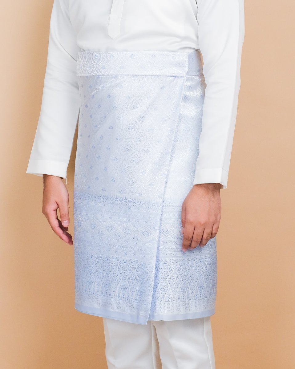 Nilakandi instant Sampin Adult - Offwhite & Soft Blue - SampinExclusiveMy