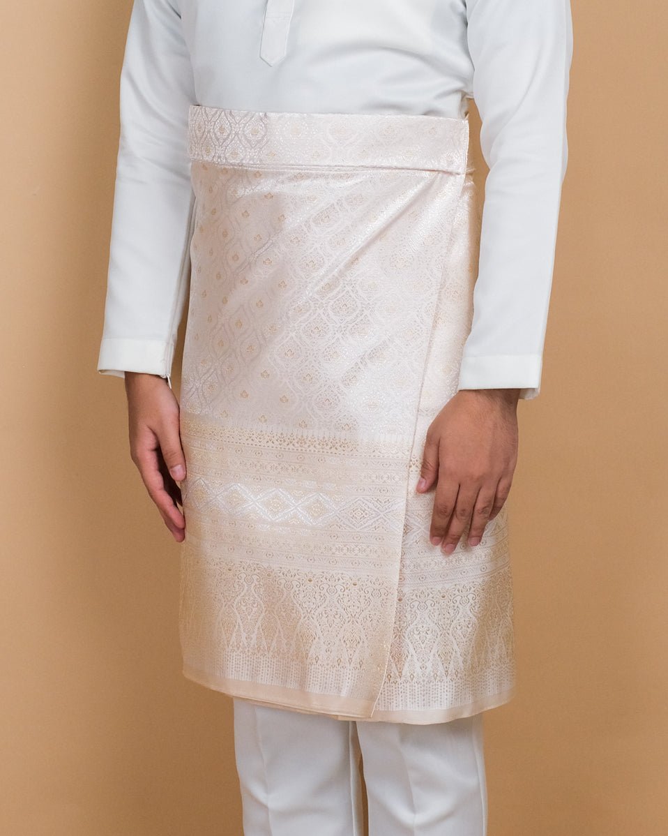 Nilakandi instant Sampin Adult - Offwhite & Soft Gold - SampinExclusiveMy