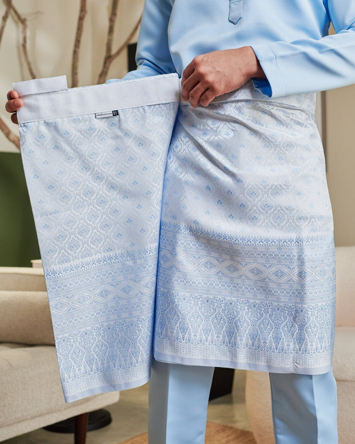 Nilakandi instant Sampin Adult - Offwhite & Soft Blue - SampinExclusiveMy