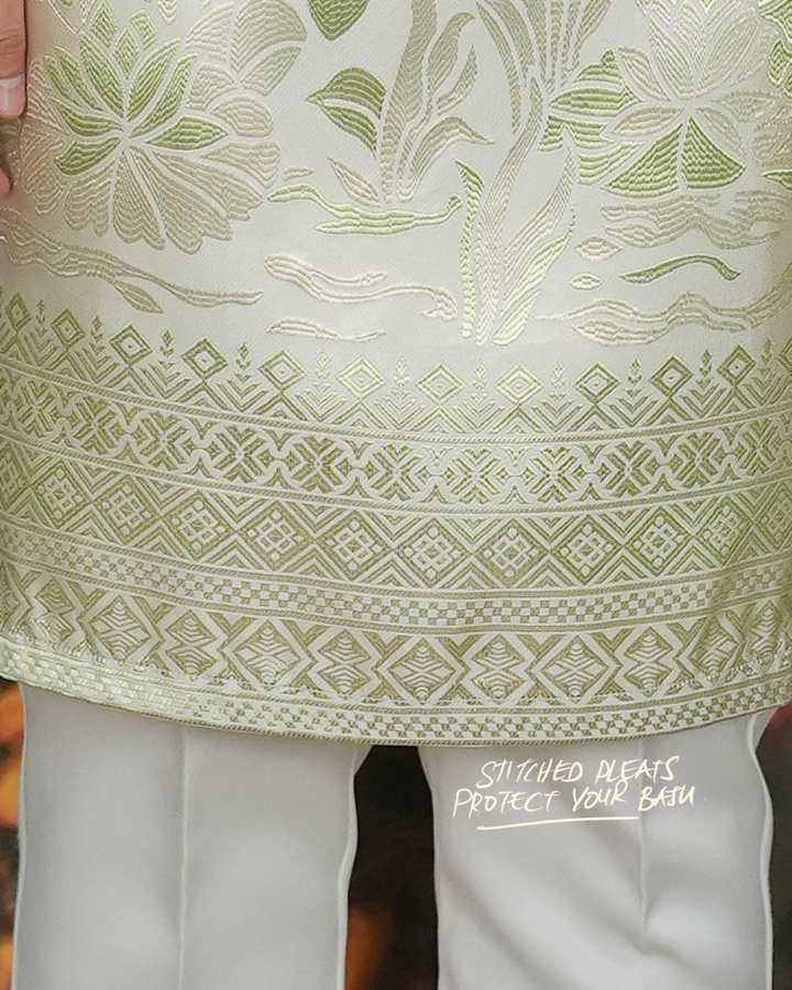 Padi Original Sampin Adult - Offwhite & Soft Green