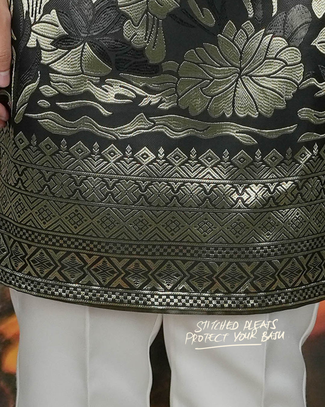 Seroja Original Sampin Adult - Black & Gold