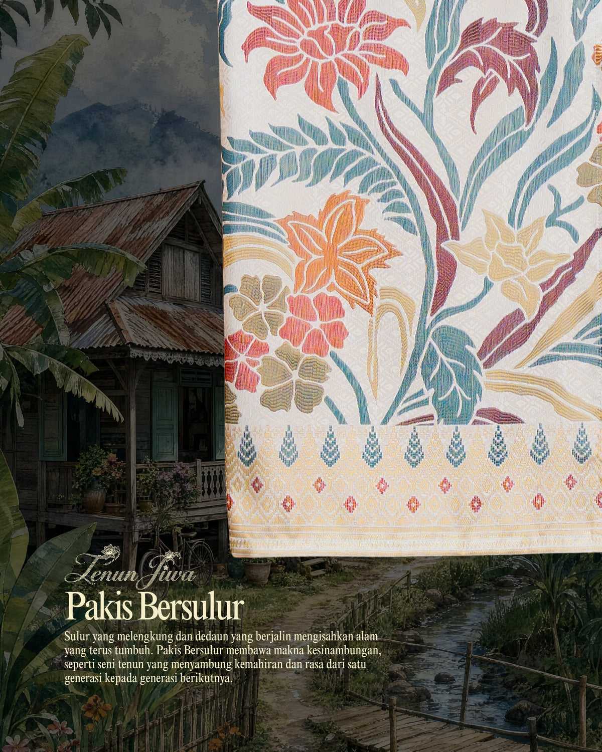 Tenun Jiwa — Pakis Bersulur