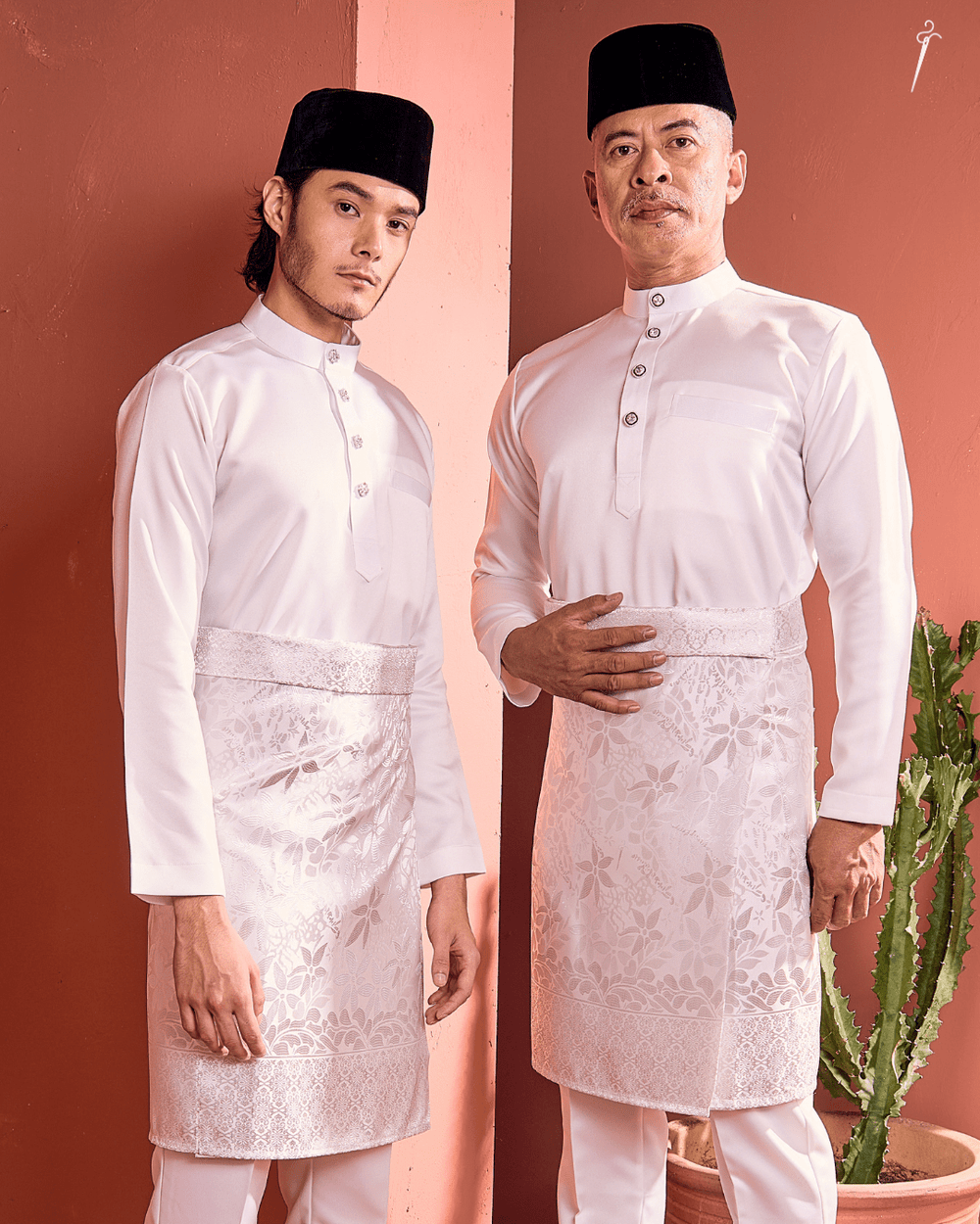 Rebung Instant Sampin Adult - Offwhite & Silver - SampinExclusiveMy