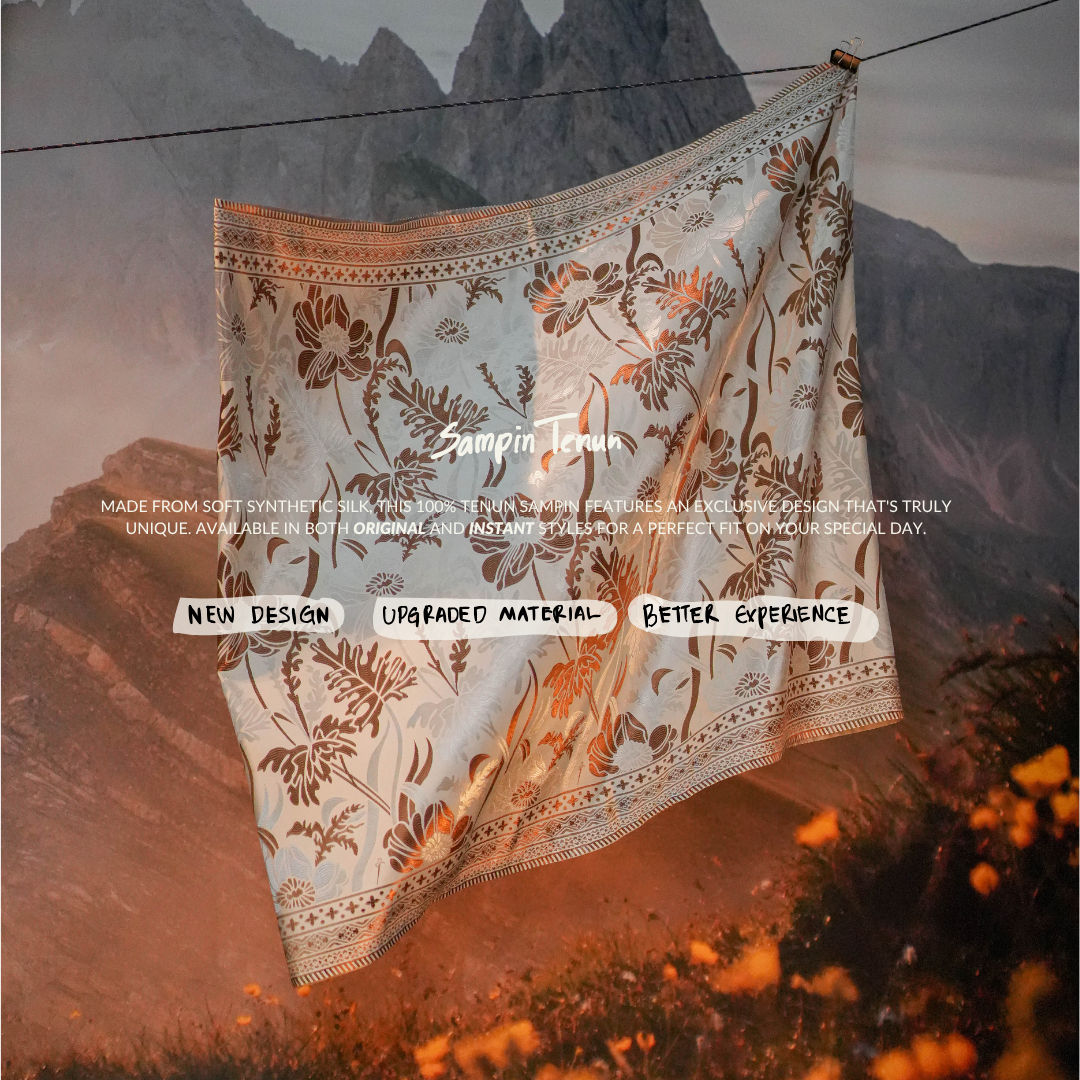 Seroja Original Sampin Adult - Offwhite & Silver