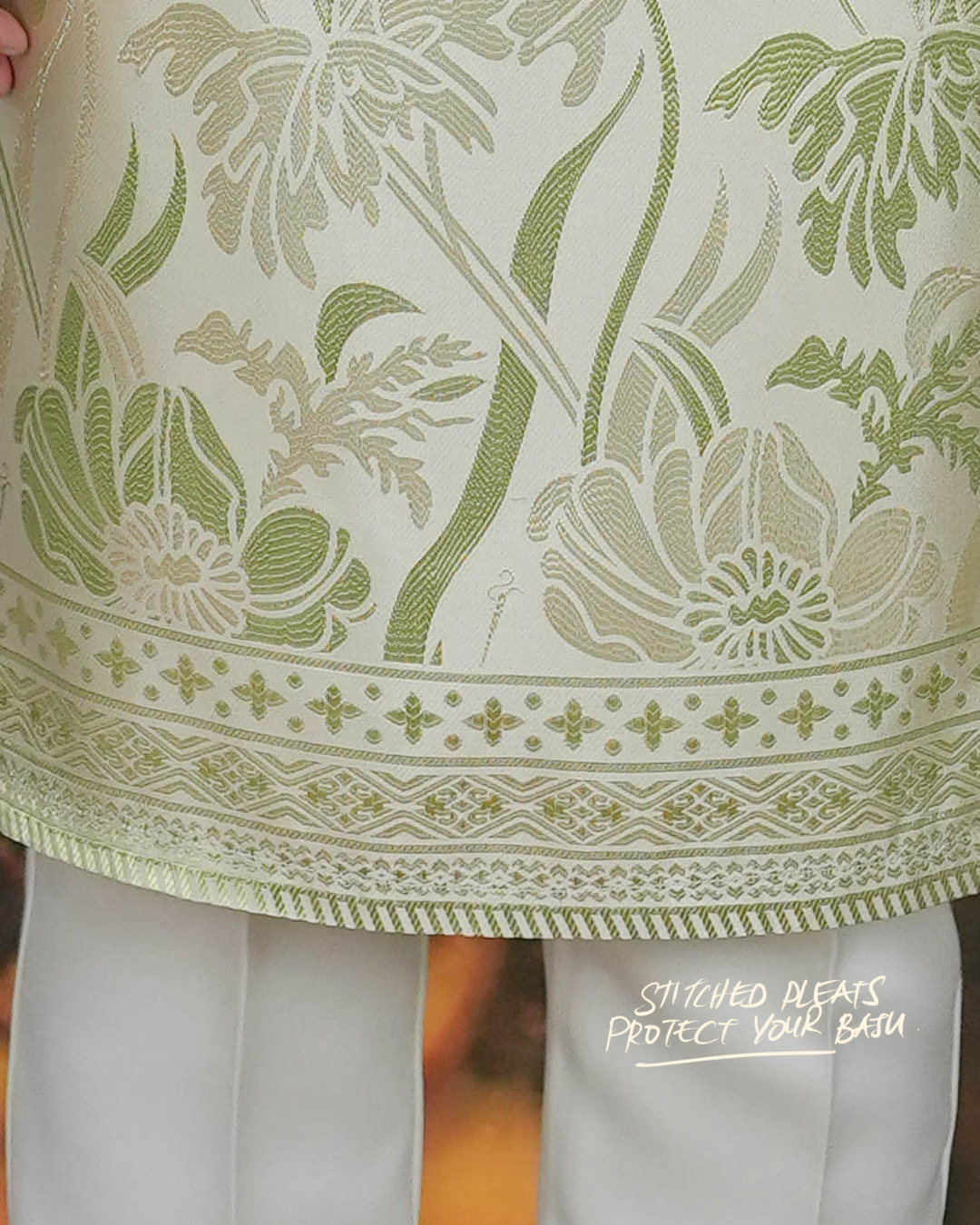 Seroja Original Sampin Adult - Offwhite & Soft Green