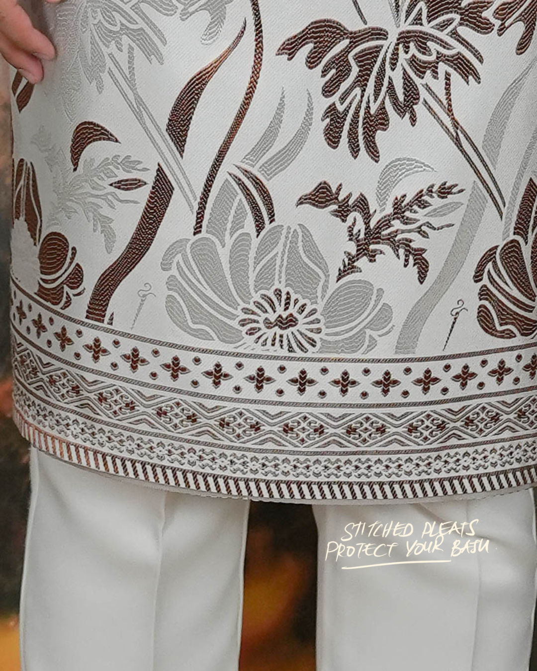 Seroja Original Sampin Adult - Offwhite & Brown