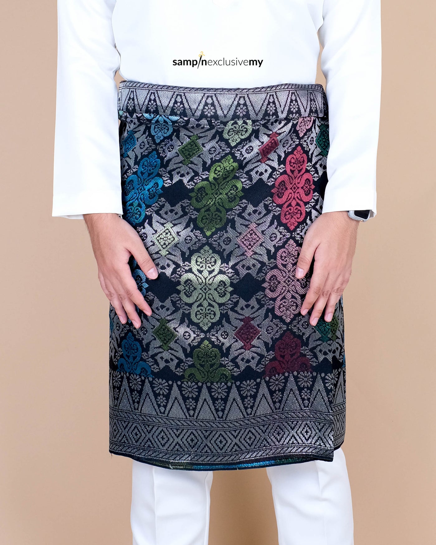 Songket Instant - Black Silver & Mixed (SI 99)