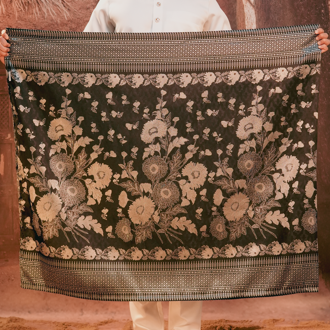 Kekwa Warisan Original Sampin Adult - Black & Silver