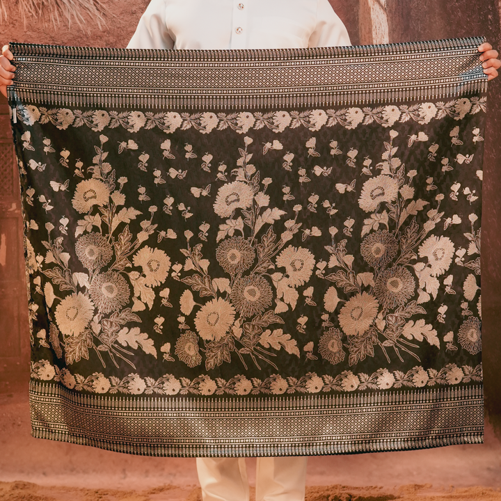 Kekwa Warisan Original Sampin Adult - Black & Silver