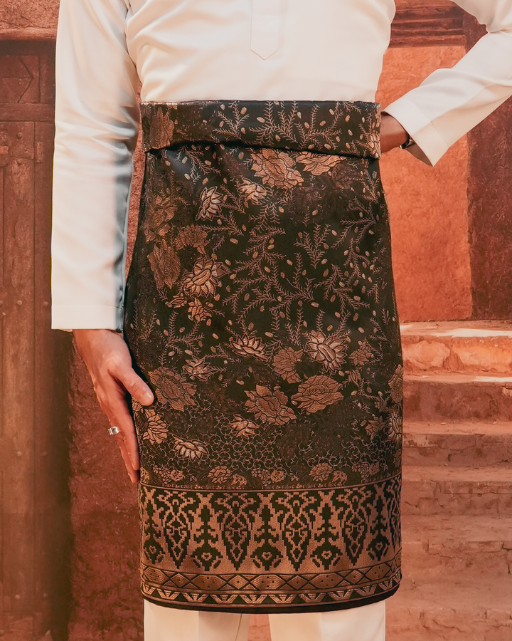 Seri Istana Original Sampin Adult - Black & Gold