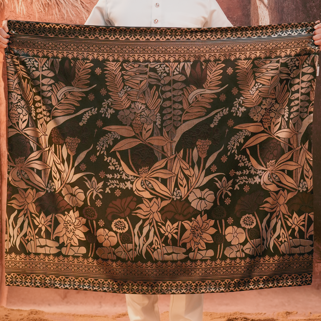 Rimba Hijau Original Sampin Adult - Black & Gold