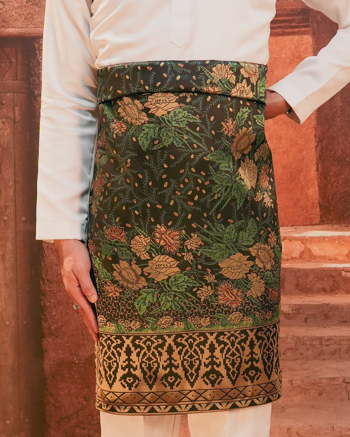 Seri Istana Original Sampin Adult - Green & Gold