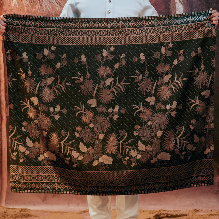Purnama Original Sampin Adult - Black & Gold - SampinExclusiveMy