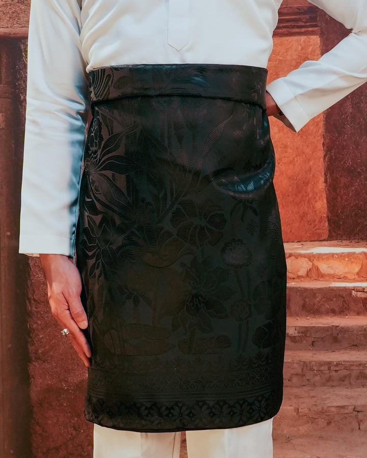 Rimba Hijau Original Sampin Adult - Black & Black - SampinExclusiveMy