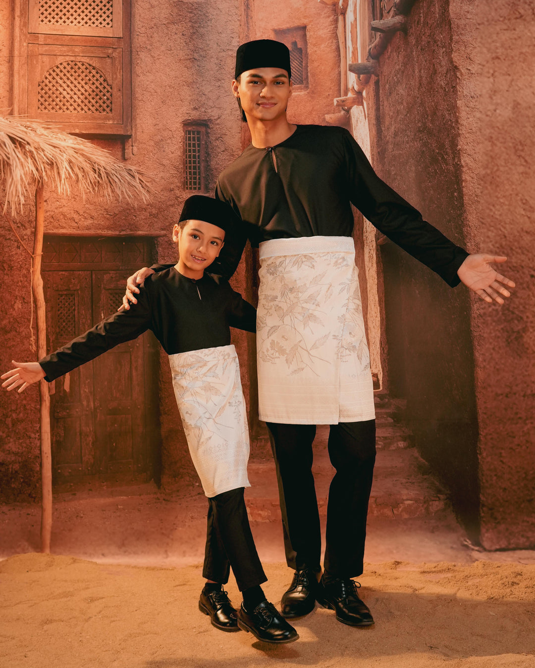 Seri Kenanga Instant Sampin Kid - Offwhite & Silver