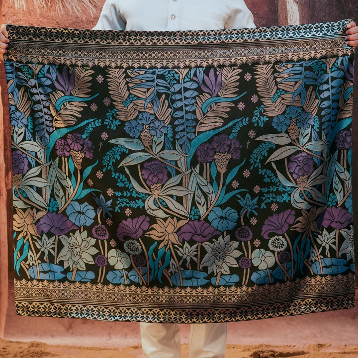 Rimba Hijau Original Sampin Adult - Blue & Purple - SampinExclusiveMy