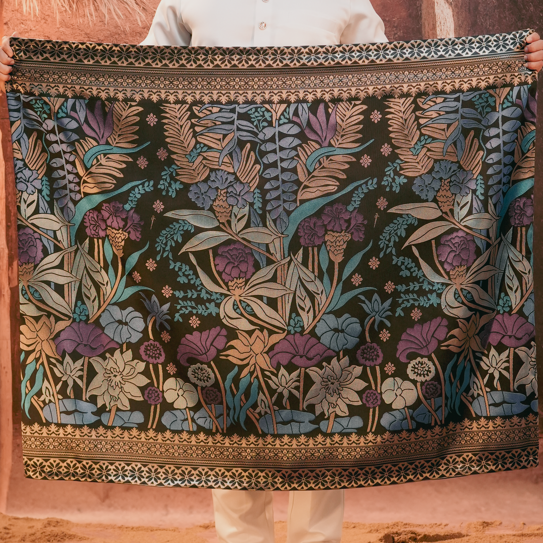 Rimba Hijau Original Sampin Adult - Blue & Purple