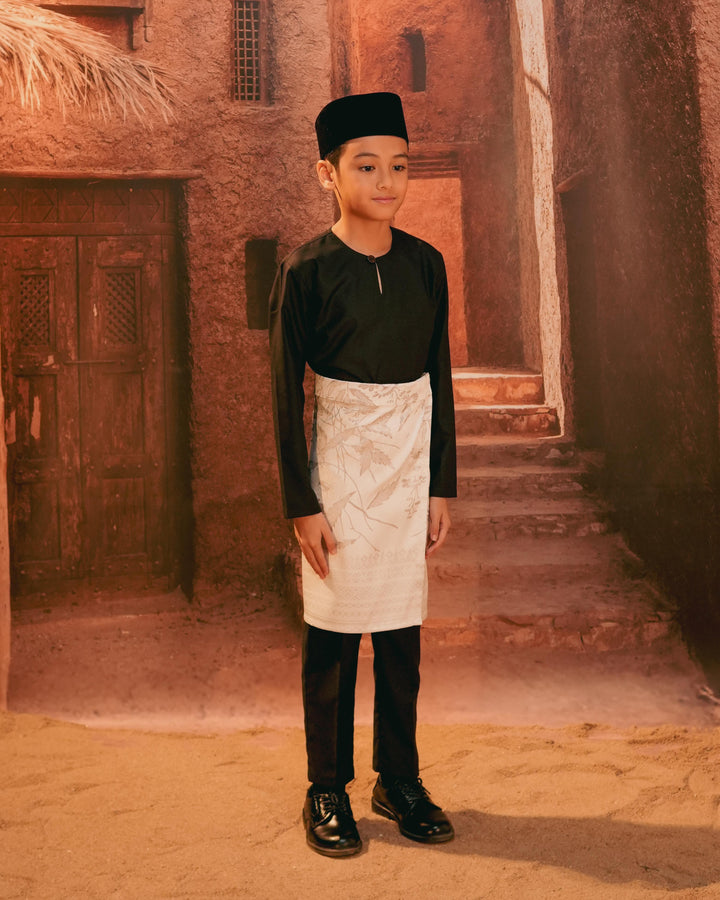 Seri Kenanga Instant Sampin Kid - Offwhite & Silver