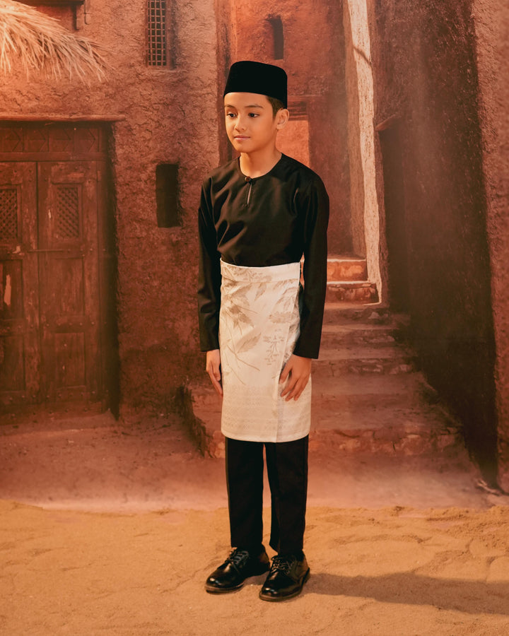 Seri Kenanga Instant Sampin Kid - Offwhite & Silver