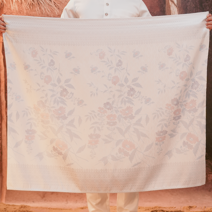 Seri Kenanga Original Sampin Adult - Soft Blue & Purple