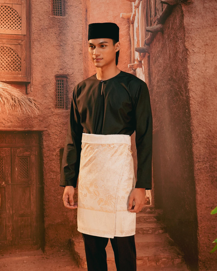 Seri Istana Instant Sampin Adult - Offwhite & Gold