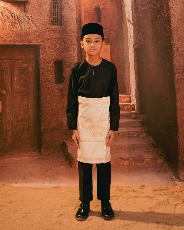 Seri Istana Instant Sampin Kid - Offwhite & Gold