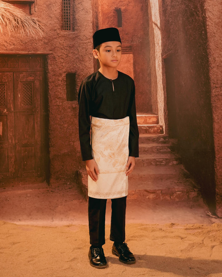 Seri Istana Instant Sampin Kid - Offwhite & Gold