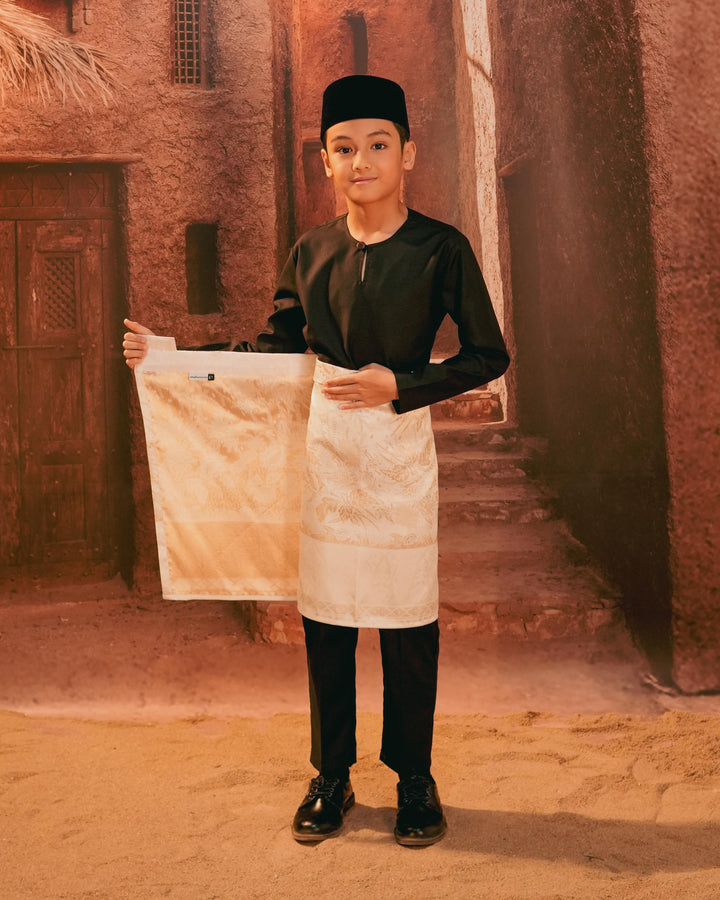 Seri Istana Instant Sampin Kid - Offwhite & Gold