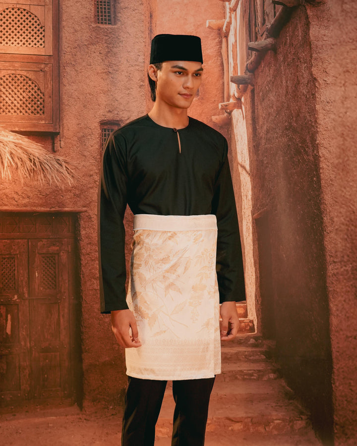 Seri Kenanga Instant Sampin Adult - Offwhite & Gold