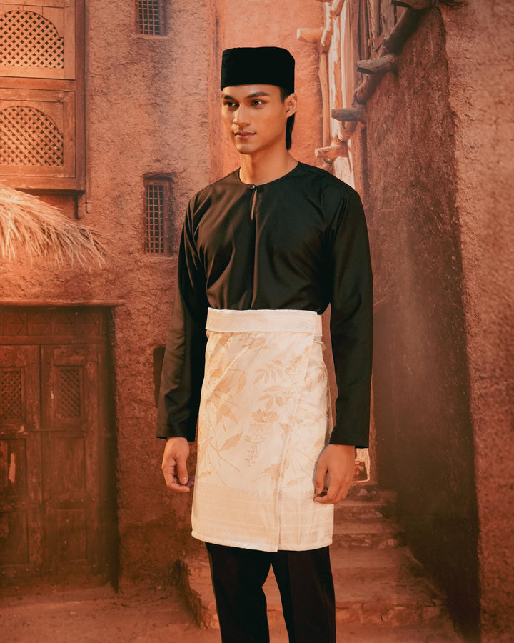 Seri Kenanga Instant Sampin Adult - Offwhite & Gold