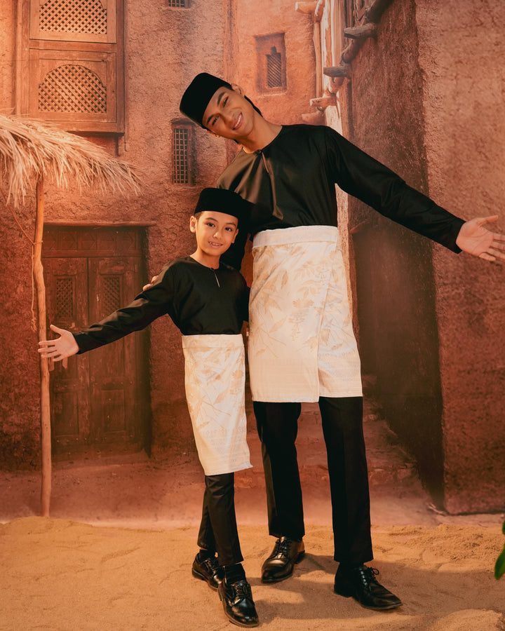 Seri Kenanga Instant Sampin Adult - Offwhite & Gold